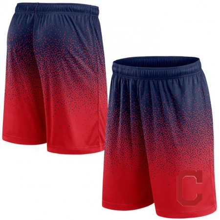 Men's Cleveland Guardians Navy/Red Ombre Shorts