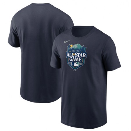 Men's All-star 2023 Navy Game Logo T-Shirt