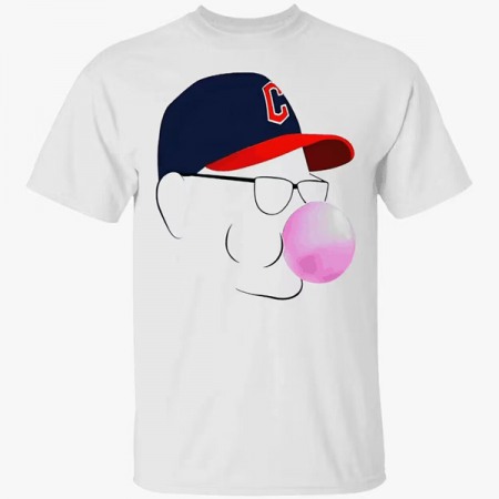 Men's Cleveland Guardians Tito Bubblegum T-Shirt