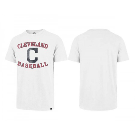Men's Cleveland Guardians White T-Shirt