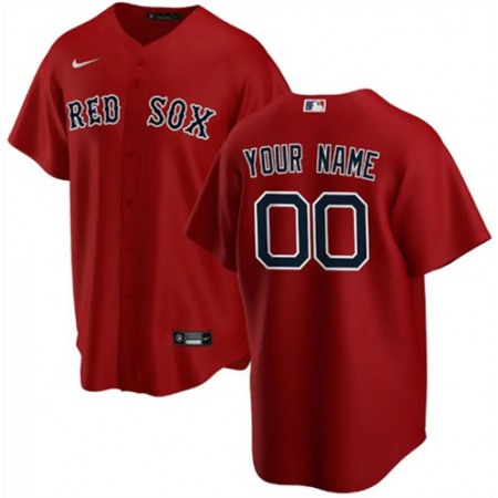 Men's Boston Red Sox Customized Stitched MLB Jersey