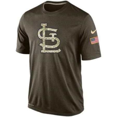 Men's St.Louis Cardinals Salute To Service Nike Dri-FiT T-Shirt