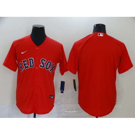 Men's Boston Red Sox Red Cool Base Stitched MLB Jersey