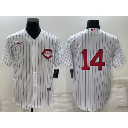 Men's Cincinnati Reds #14 Pete Rose 2022 White Field of Dreams Stitched Baseball Jersey