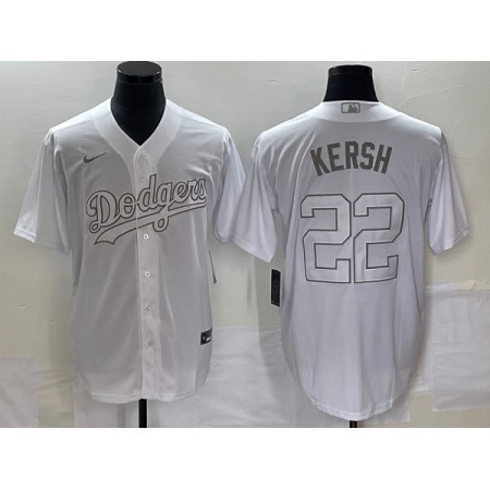 Men's Los Angeles Dodgers #22 Clayton Kershaw "Kersh" Players' Weekend Stitched Baseball Jersey