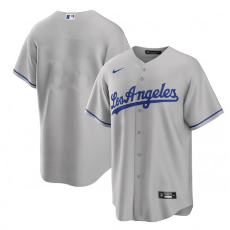 Men's Los Angeles Dodgers #35 Cody Bellinger Grey Cool Base Stitched Jersey