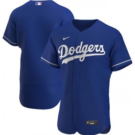 Men's Los Angeles Dodgers Blue Flex Base Stitched Jersey