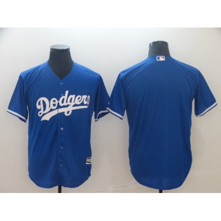 Men's Los Angeles Dodgers Majestic Royal Blank Cool Base Stitched MLB Jersey