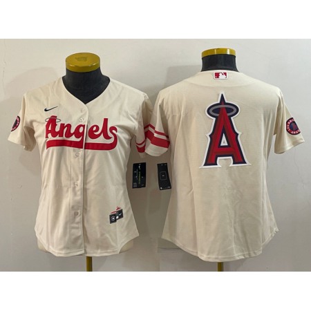 Youth Los Angeles Angels 2022 Cream City Connect Team Big Logo Stitched Jersey