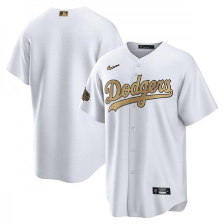 Youth Los Angeles Dodgers Blank 2022 All-Star White Cool Base Stitched Jersey