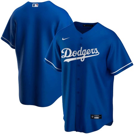 Youth Los Angeles Dodgers Blank Blue Cool Base Stitched MLB Jersey