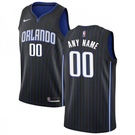 Men's Orlando Magic Black Customized Stitched NBA Jersey