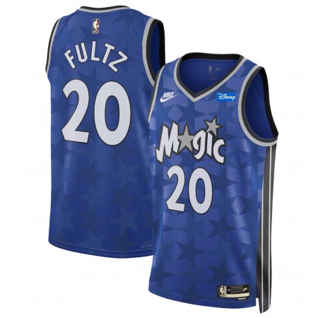 Men's Orlando Magic #20 Markelle Fultz Blue 2023/24 Classic Edition Stitched Basketball Jersey