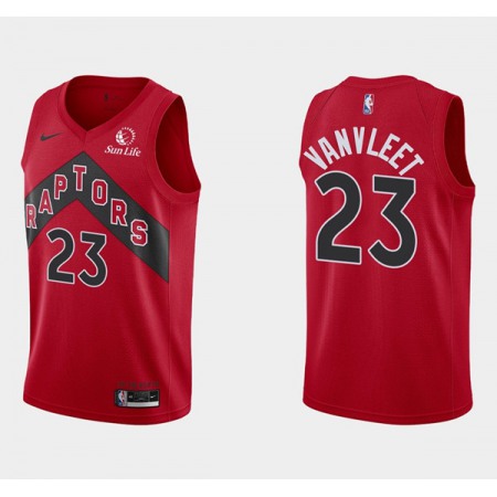 Men's Toronto Raptors #23 Fred Vanvleet Red 2020/21 Icon Swingman Stitched NBA Jersey