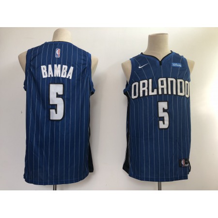 Magic #5 Mohamed Bamba Royal NBA Swingman Icon Edition Jersey