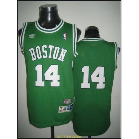Celtics #14 Bob Cousy Stitched Green Throwback NBA Jersey