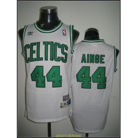 Celtics #44 Danny Ainge Stitched White Throwback NBA Jersey