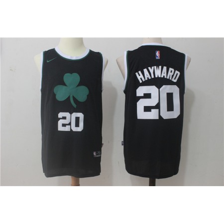Men's Nike Boston Celtics #20 Gordon Hayward Black Stitched NBA Jersey