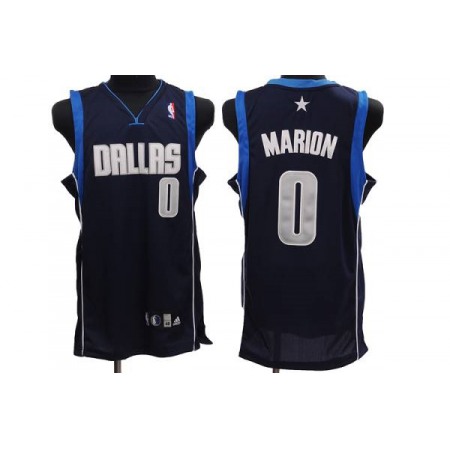 Mavericks #0 Shawn Marion Stitched NBA Blue Jersey