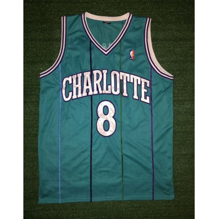 Men's Charlotte Hornets #8 Kobe Bryant Stitched Jersey