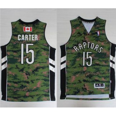 Raptors #15 Vince Carter Camo Pride Stitched NBA Jersey