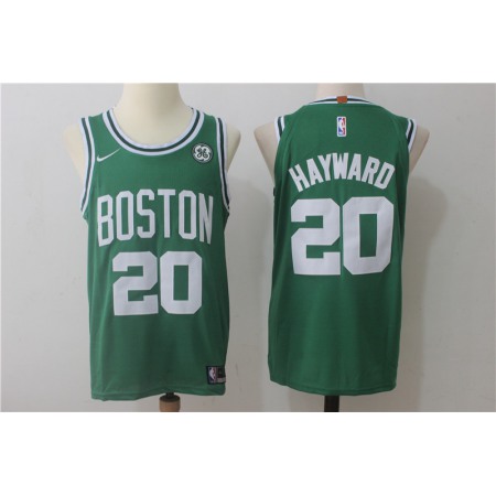 Men's Nike Boston Celtics #20 Gordon Hayward Green Stitched NBA Jersey