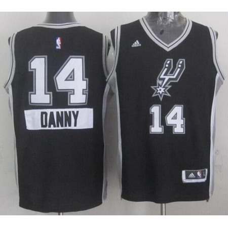 Spurs #14 Danny Green Black 2014-15 Christmas Day Stitched NBA Jersey