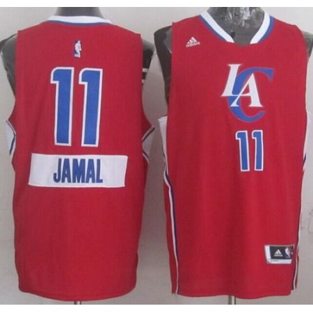 Clippers #11 Jamal Crawford Red 2014-15 Christmas Day Stitched NBA Jersey