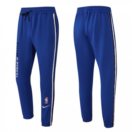 Men's Dallas Mavericks Blue Performance Showtime Basketball Pants