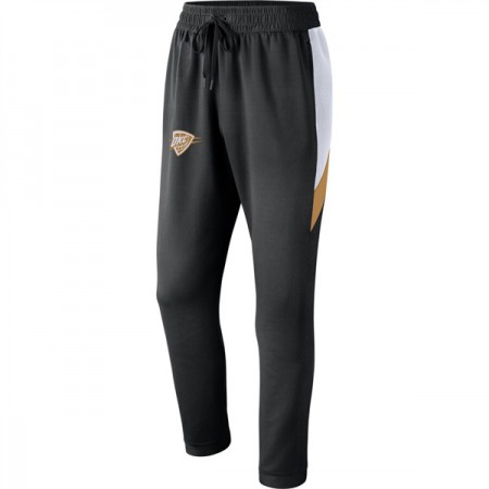 Men's Oklahoma City Thunder Black Performance Showtime Basketball Pants