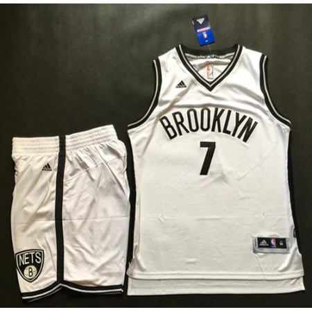 Nets #7 Jeremy Lin White A Set Stitched NBA Jersey