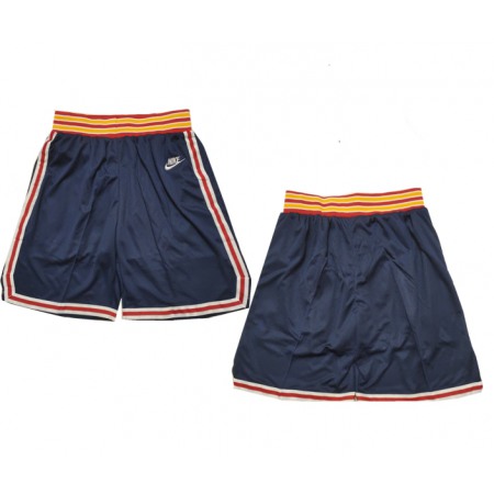 Men's Golden State Warriors Navy Shorts(Run Small)