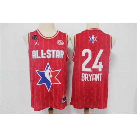 Youth Los Angeles Lakers #24 Kobe Bryant Red 2020 All-Star Stitched NBA Jersey