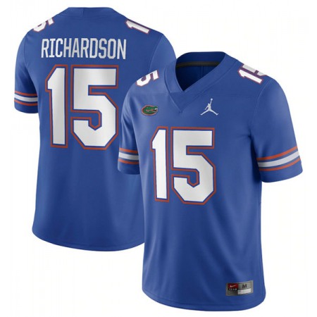 Men's Florida Gators #15 Anthony Richardson Royal Stitched Jersey