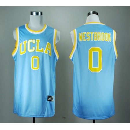 Bruins #0 Russell Westbrook Blue Basketball Stitched NCAA Jersey