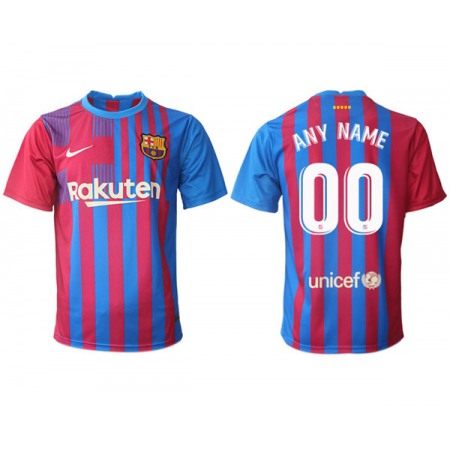 Men's Barcelona Custom Home Soccer Jersey