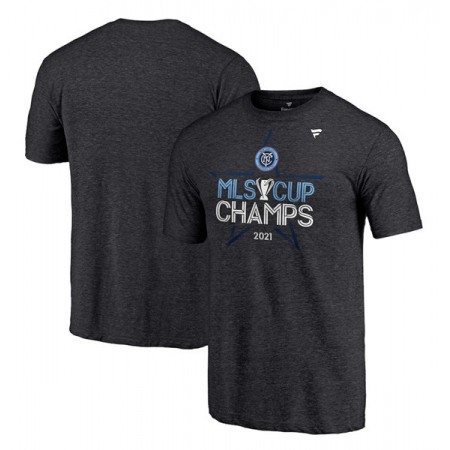 Men's New York City FC 2021 MLS Cup Champions Locker Room T-Shirt