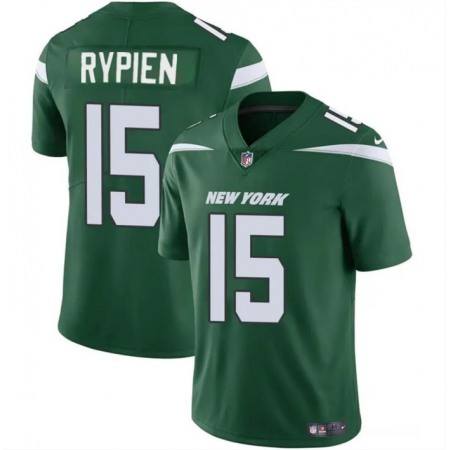 Men's New York Jets #15 Brett Rypien Green Vapor Untouchable Limited Stitched Jersey