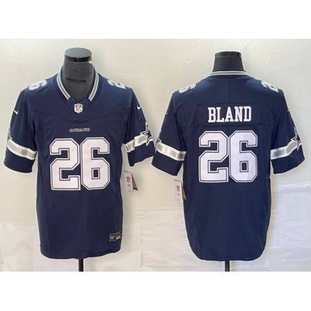 Men's Dallas Cowboys #26 DaRon Bland Navy 2023 F.U.S.E. Vapor Untouchable Limited Stitched Football Jersey