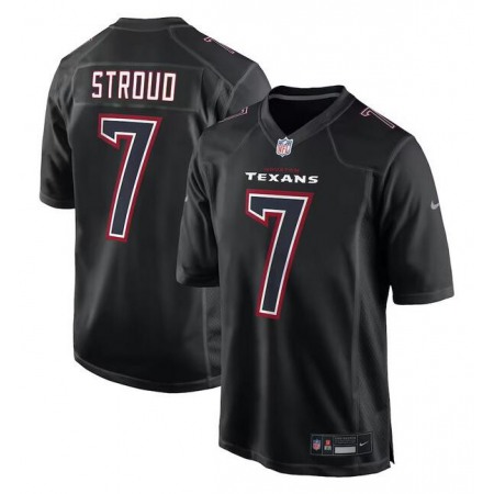 Men's Houston Texans #7 C.J. Stroud Black Fashion Vapor Untouchable Limited Stitched Football Jersey