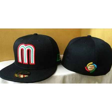 Mexico National Baseball Team Fitted Hat