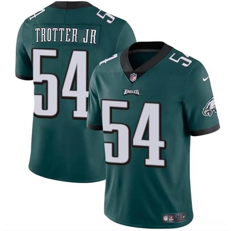 Youth Philadelphia Eagles #54 Jeremiah Trotter Jr Green 2024 Draft Vapor Untouchable Limited Stitched Football Jersey