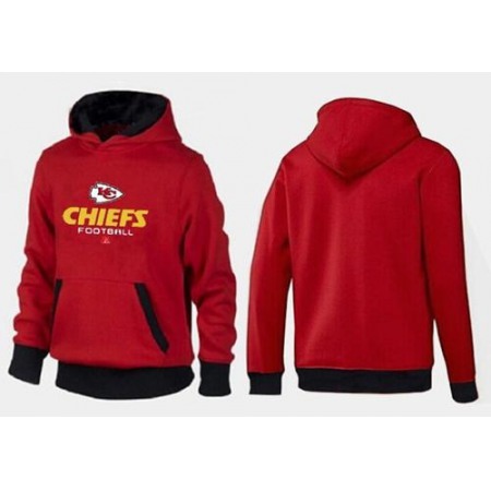 Kansas City Chiefs Critical Victory Pullover Hoodie Red & Black