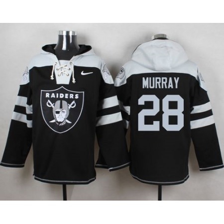 Nike Raiders #28 Latavius Murray Black Player Pullover NFL Hoodie