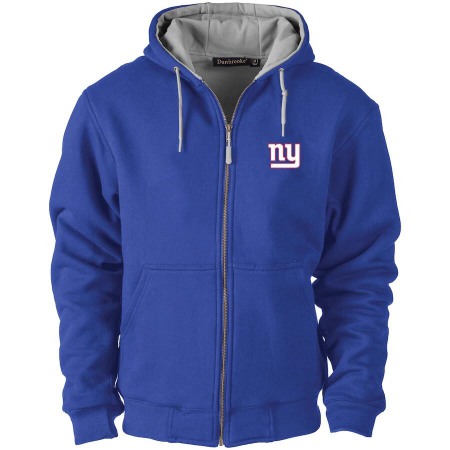 Men's New York Giants Blue Pullover Hoodie