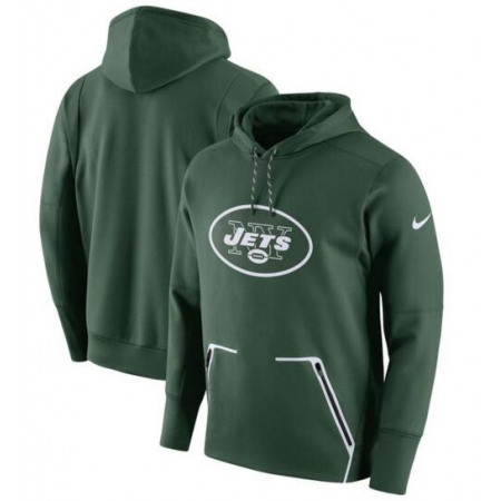 Men's Nike New York Jets Green Champ Drive Vapor Speed Pullover Hoodie
