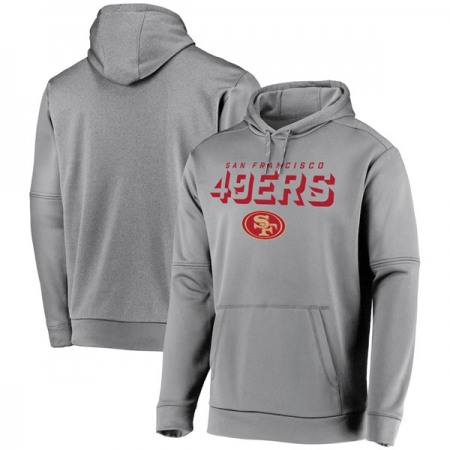 Men's San Francisco 49ers Charcoal Indisputable Favorite Pullover Hoodie