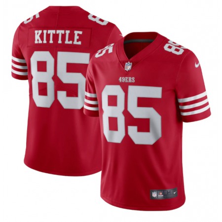Toddlers San Francisco 49ers #85 George Kittle 2022 New Scarlet Vapor Untouchable Stitched Football Jersey