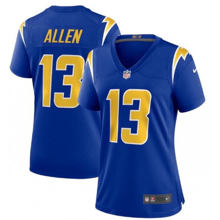 Women's Los Angeles Chargers #13 Keenan Allen Royal Vapor Untouchable Limited Stitched Jersey