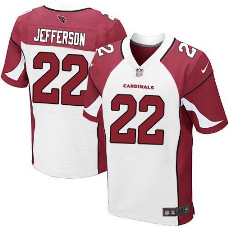 Nike Cardinals #22 Tony Jefferson White Men's Stitched NFL Elite Jersey